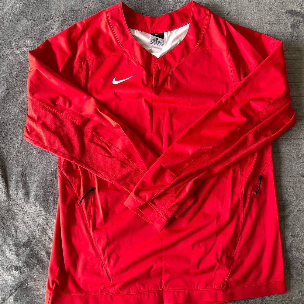 Nike Red Long Sleeve Shirt